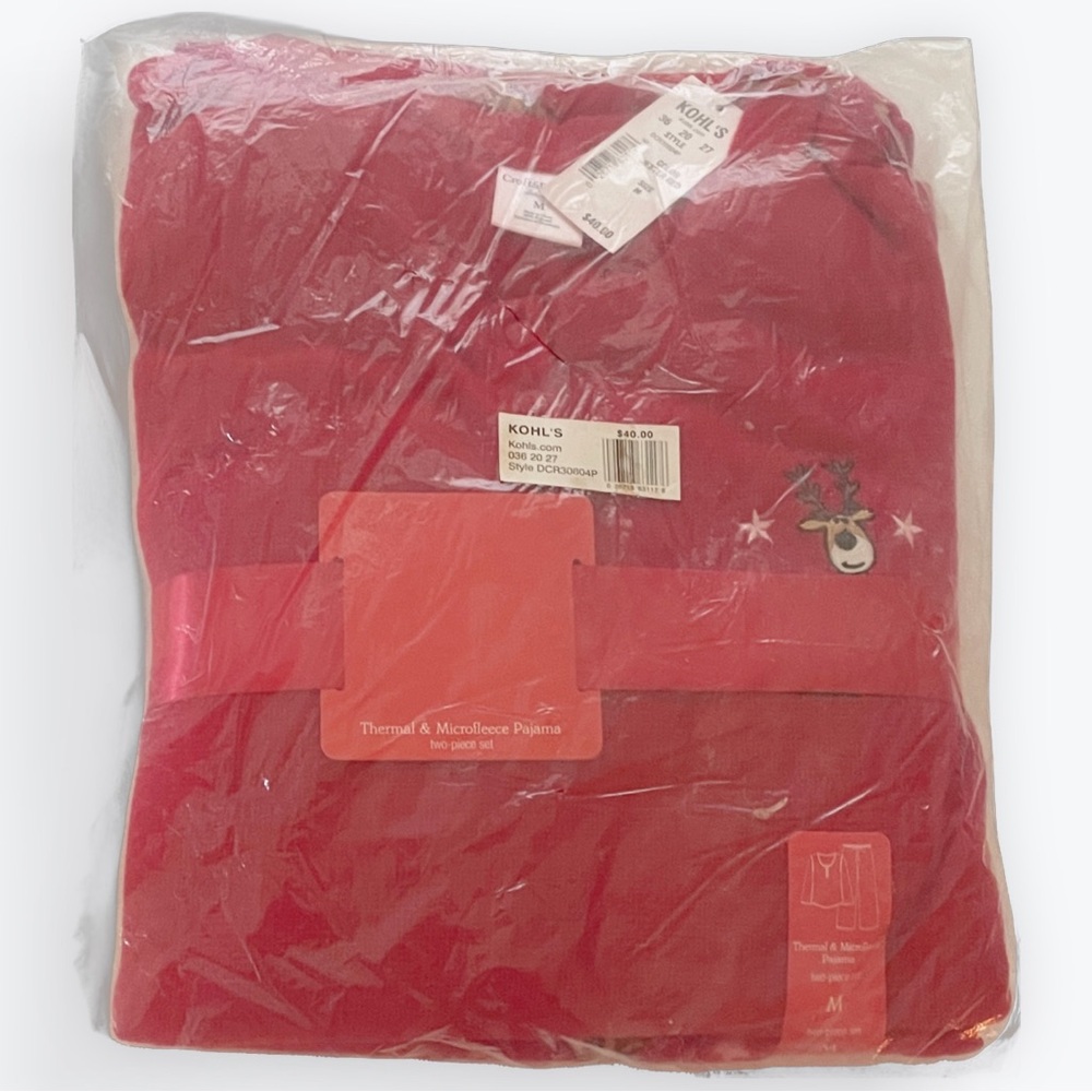 Croft & Barrow 2 pieces winter pj, M